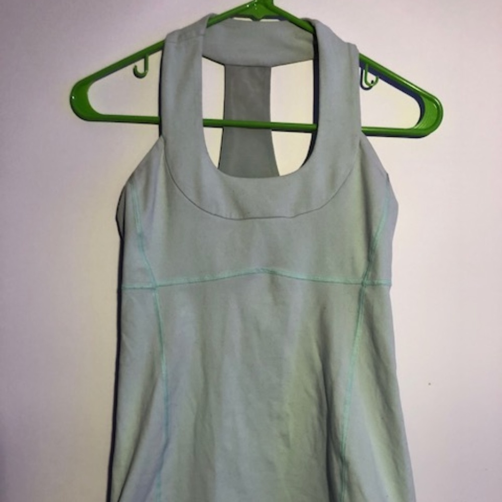 LuluLemon Workout Shirt built in sports bra